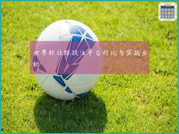 世界杯让球投注平台对比与实战分析